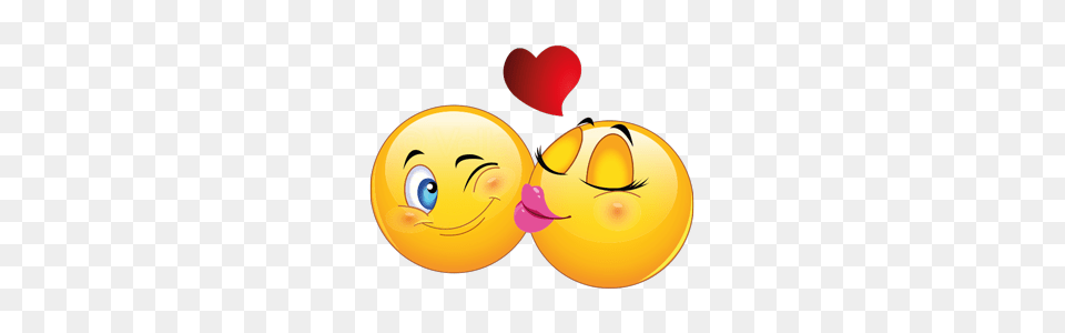 Love Emojis For Couples, Balloon Free Png Download