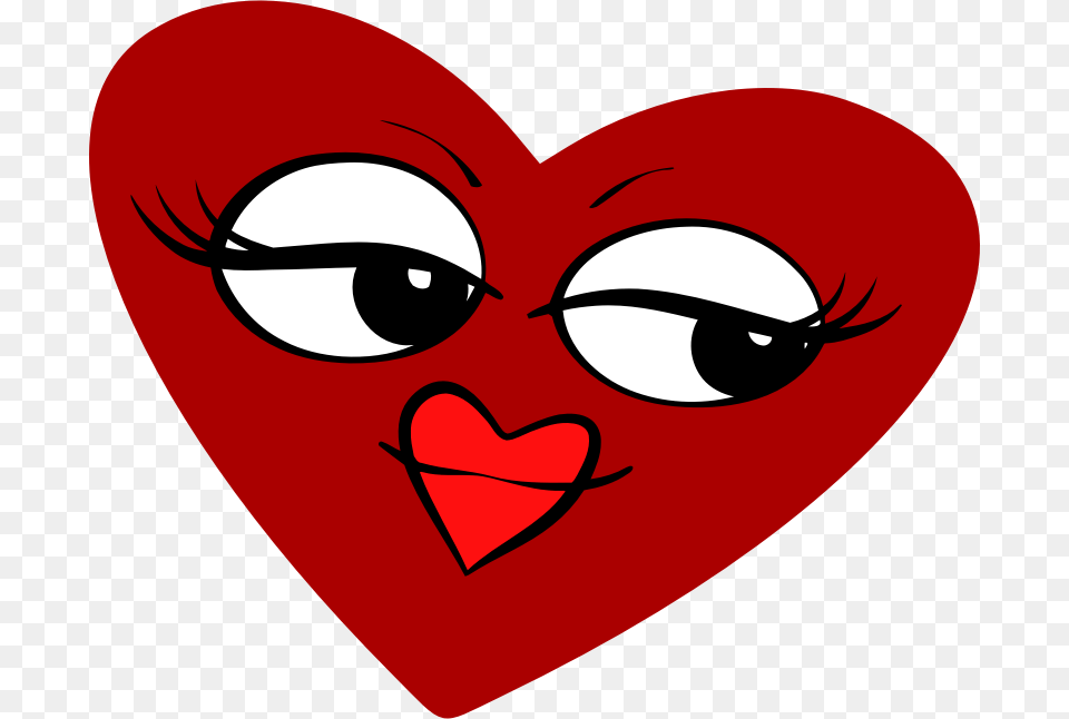 Love Face, Heart, Person, Head Free Png