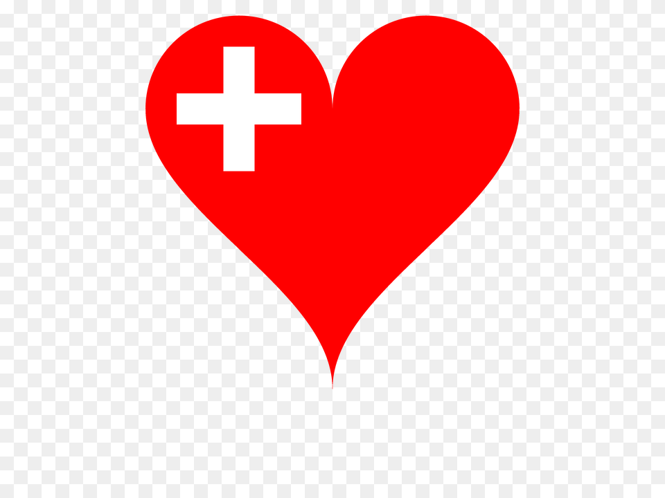 Love Flag National Switzerland Heart Cross Heart, First Aid, Logo Free Transparent Png