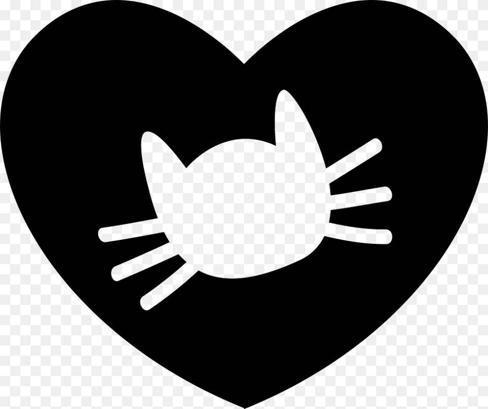 Love For Cats, Stencil, Logo, Animal, Fish Png Image