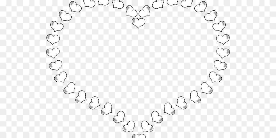 Love Frame Clipart Heart Frame, Accessories, Jewelry, Necklace Free Png Download