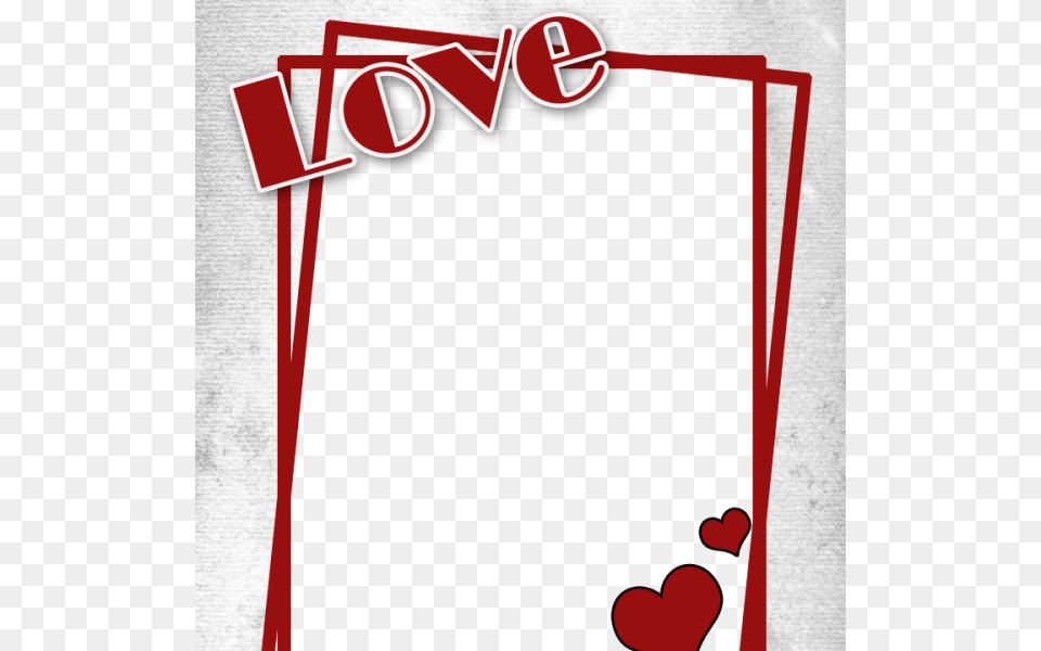 Love Frame With Heart Love Photo Frame Png Image