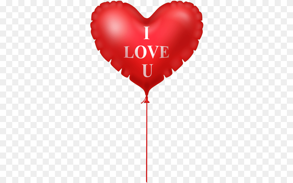 Love Love Heart Balloon Free Png Download