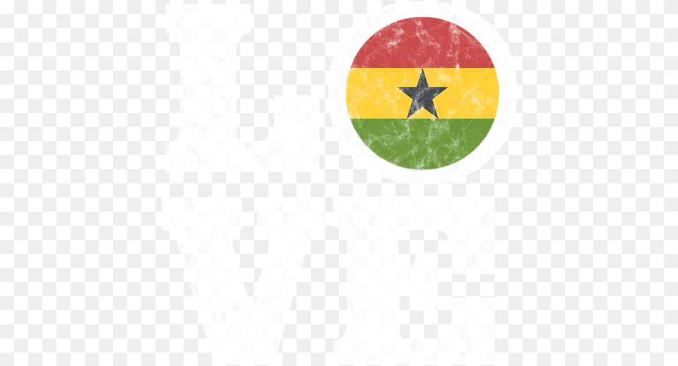 Love Ghana Baby Onesie Ghana Flag, Symbol, Star Symbol, Logo Png Image