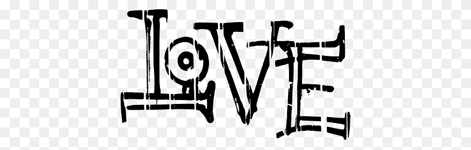 Love Grunge Graphic Art, Text, Smoke Pipe Free Png
