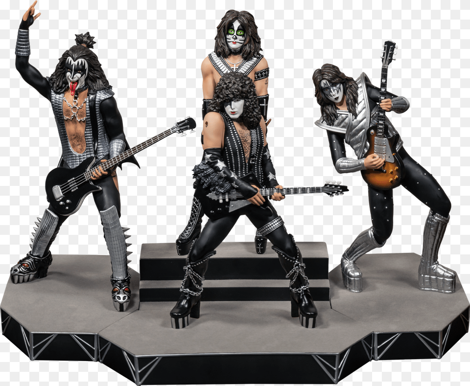 Love Gun Tour 77 16th Scale Statue Bundle Kiss Love Gun Toy, Woman, Adult, Concert, Crowd Free Png Download