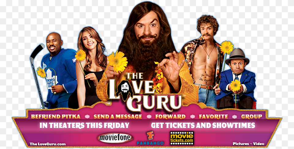 Love Guru Movie Poster, Advertisement, Adult, Person, Woman Free Transparent Png