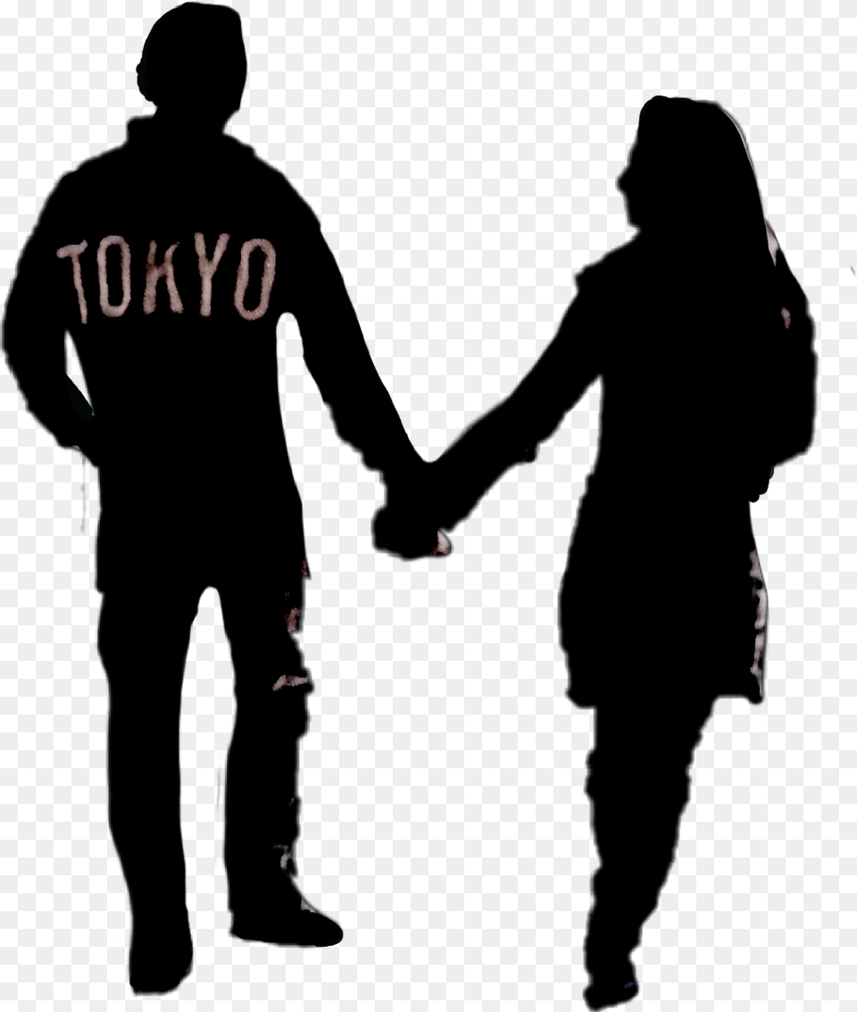 Love Handholding Holdinghands Walk Walking Walkinghandinhand Mother And Father Silhouette, Body Part, Hand, Person, Holding Hands Free Transparent Png