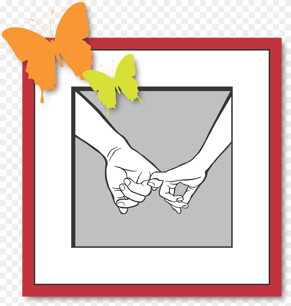 Love Hands Keep Butterfly Image, Body Part, Hand, Person, Baby Free Png