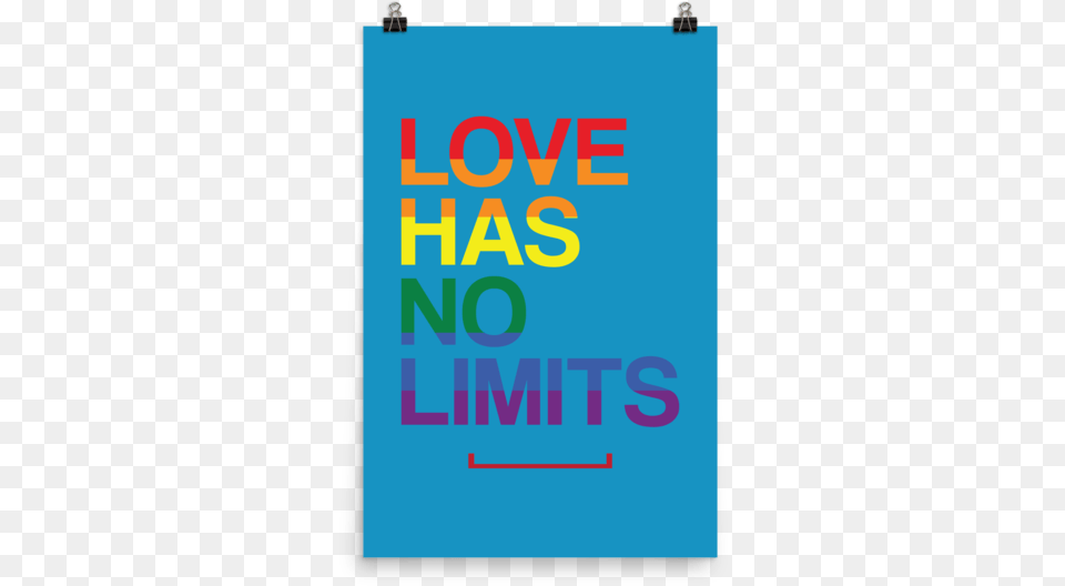 Love Has No Limits Lgbt Gay Pride Poster Poster, Advertisement, Book, Publication, Text Png Image