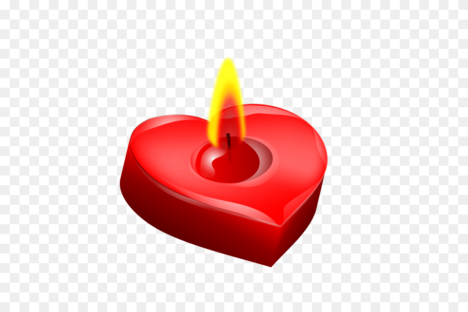 Love Heard Valentines Day, Fire, Flame, Candle, Food Png