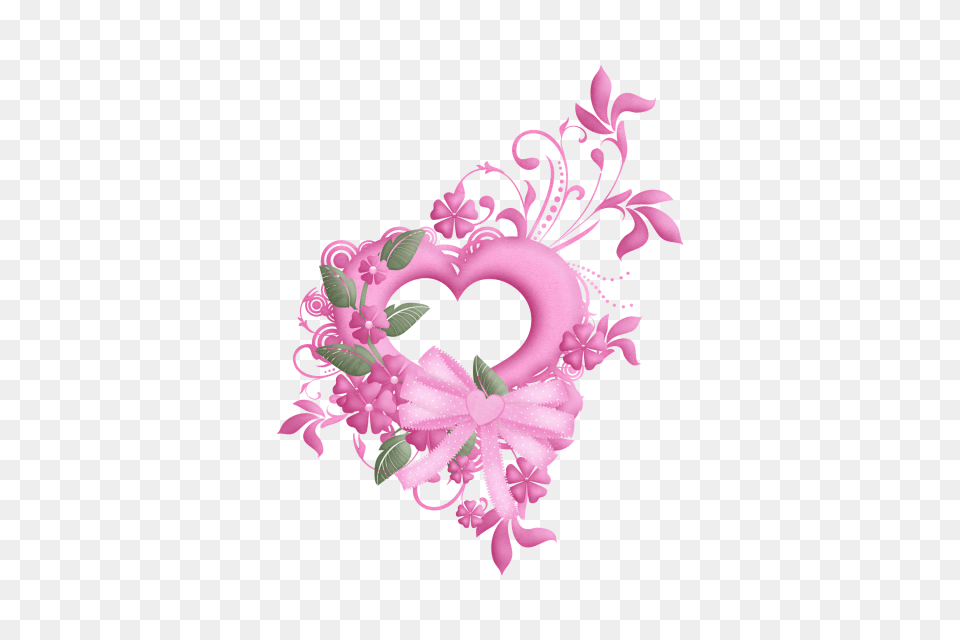 Love Heard Valentines Day, Art, Graphics, Floral Design, Pattern Free Transparent Png