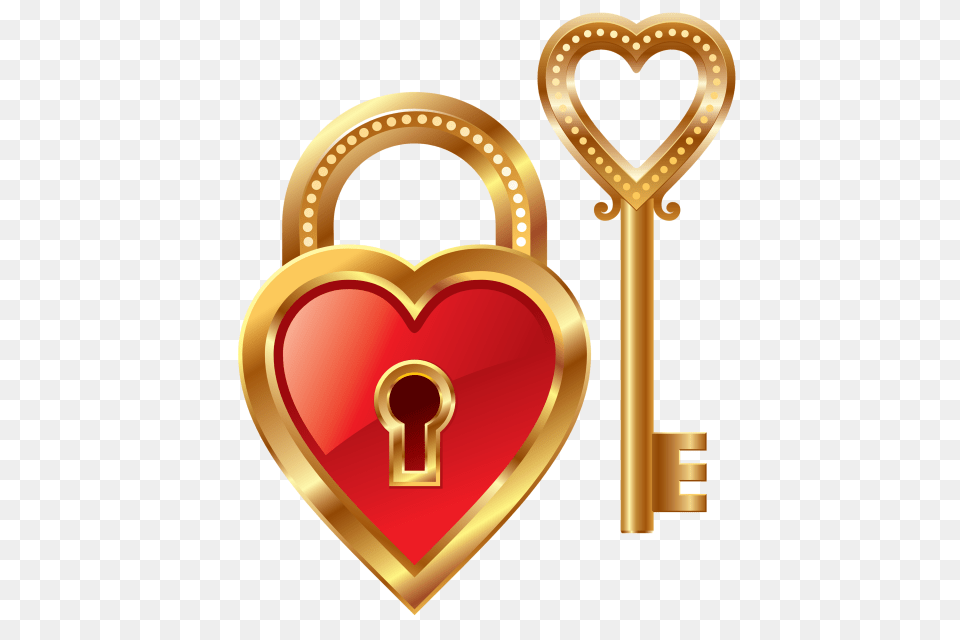 Love Heard Valentines Day, Key Free Png
