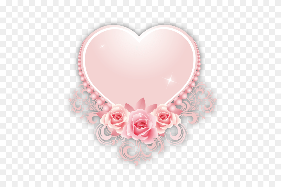 Love Heard Valentines Day, Flower, Plant, Rose, Heart Free Transparent Png