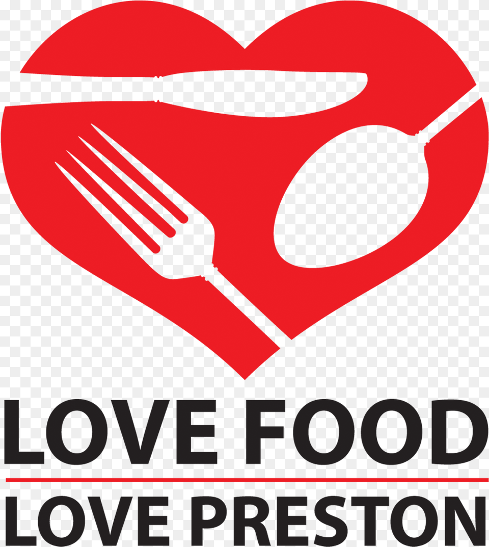 Love Heart, Cutlery, Fork, Advertisement Free Transparent Png