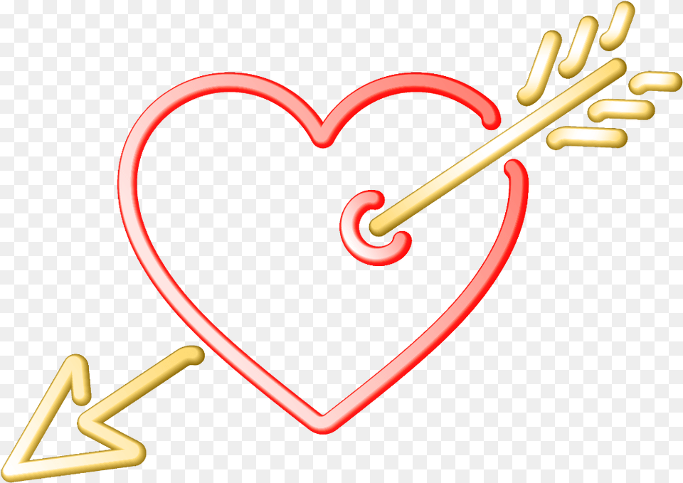 Love Heart Arrow Colorful Glitter Valentinesday, Smoke Pipe, Dynamite, Weapon Free Transparent Png