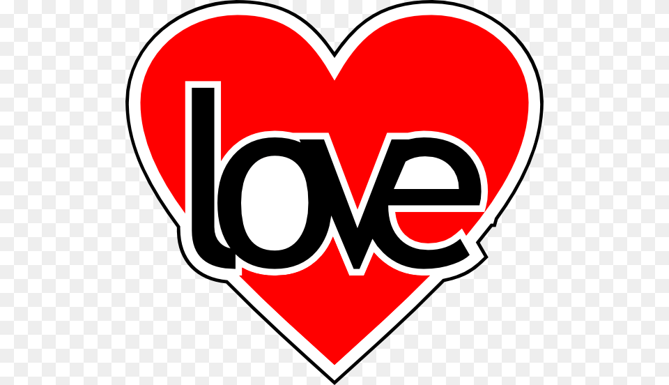 Love Heart Clip Art, Logo, Dynamite, Weapon, Sticker Free Png Download