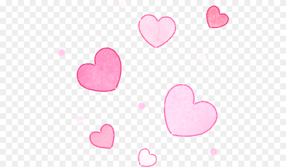 Love Heart Glitter Blingbling Bubble Handpainted Cute Bubble Heart Pmg, Symbol Free Png Download