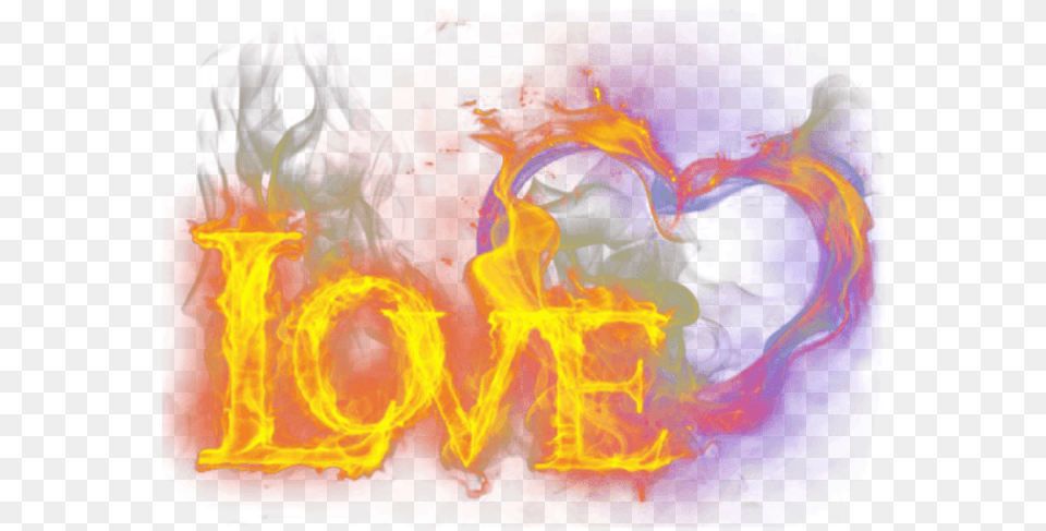 Love Heart Hearts Flame Fire Illustration, Pattern, Purple, Accessories, Bonfire Png Image