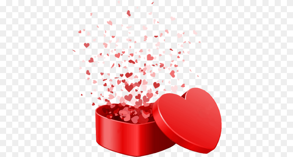 Love Heart Hearts Red Box Redbox Heartshaped Illustration, Paper, Confetti, Dynamite, Weapon Free Png