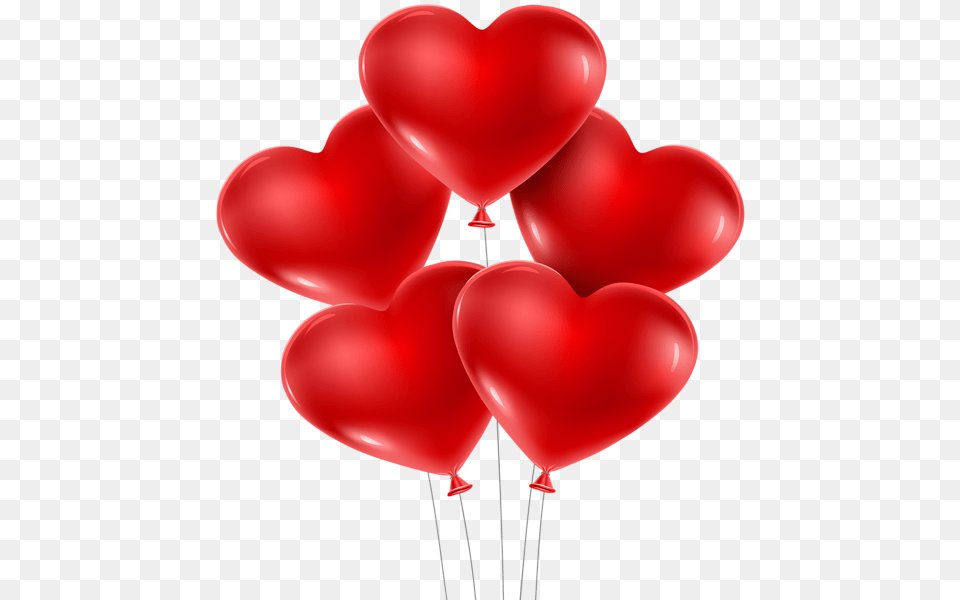 Love Heart Shape Balloon Png Image