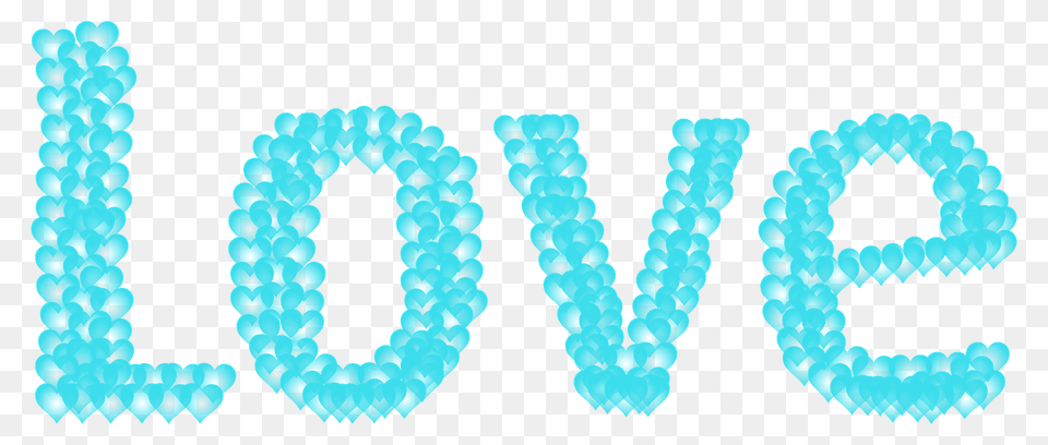 Love Heart Typography Clipart, Turquoise, Number, Symbol, Text Png Image