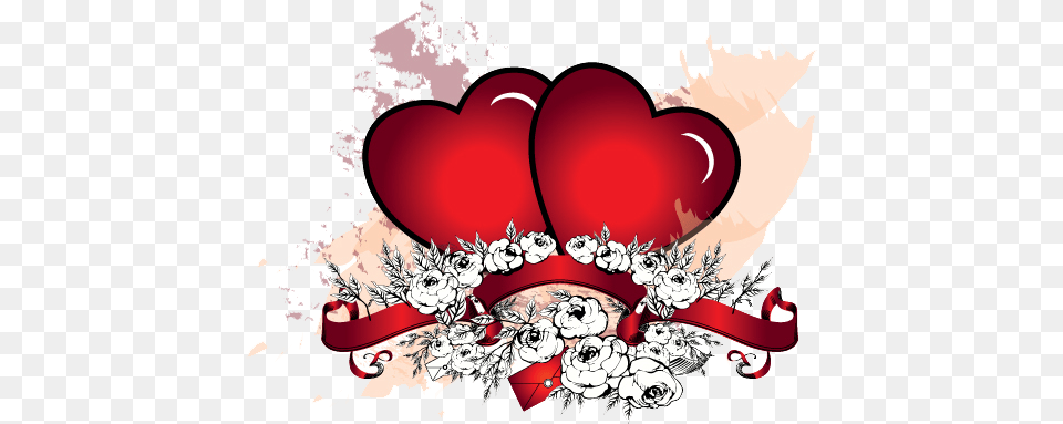 Love Heart Vector Heart Love Psd, Art, Graphics Png Image