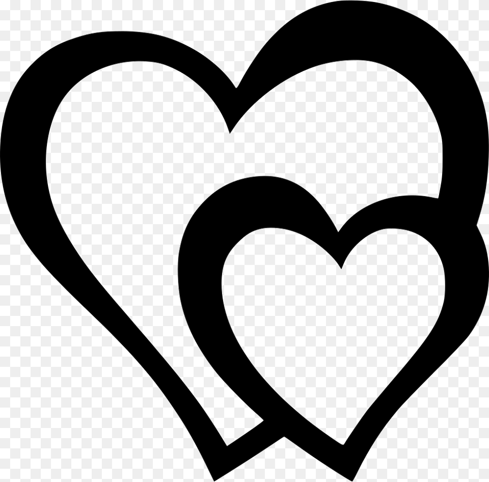 Love Hearts Love Icon Transparan, Heart, Stencil, Smoke Pipe Png Image
