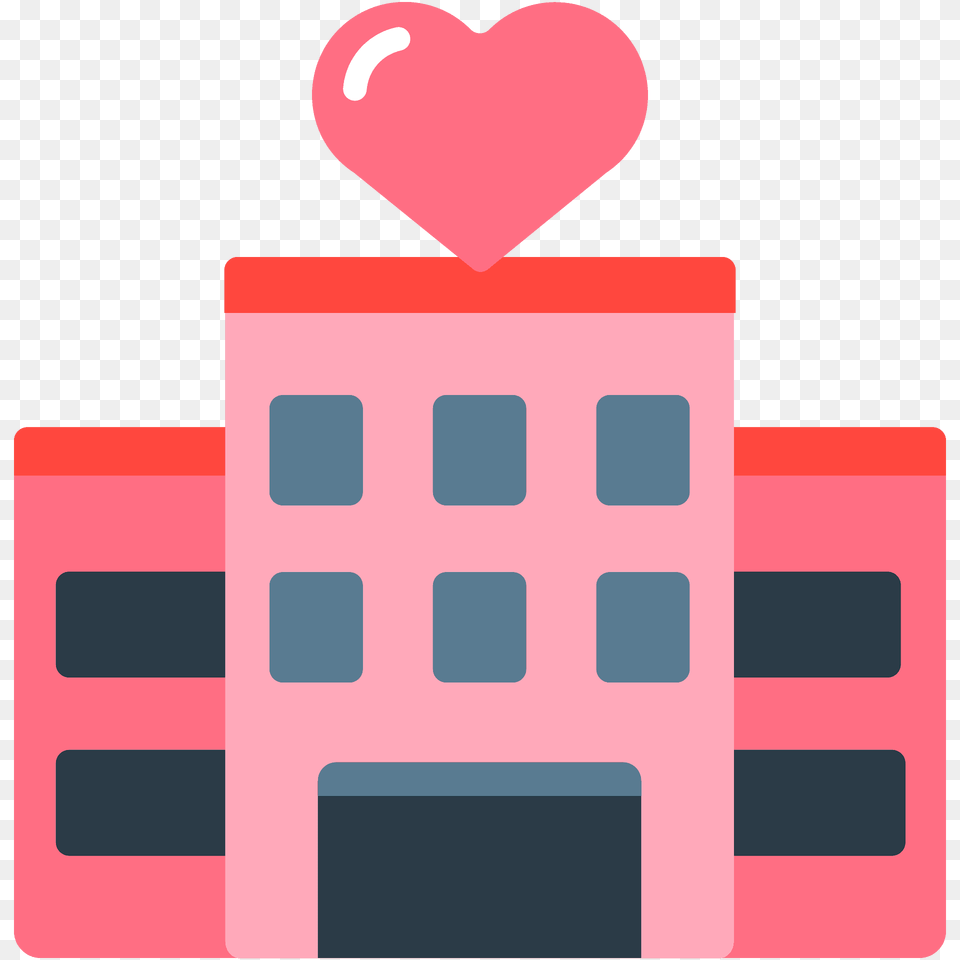 Love Hotel Emoji Clipart Free Png
