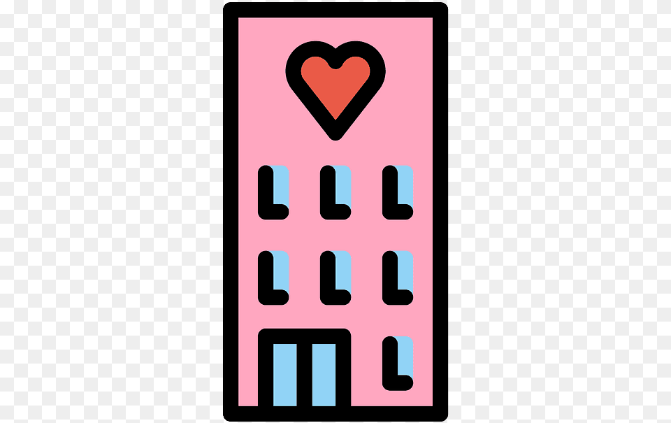 Love Hotel Emoji Clipart Heart, Gas Pump, Machine, Pump Png