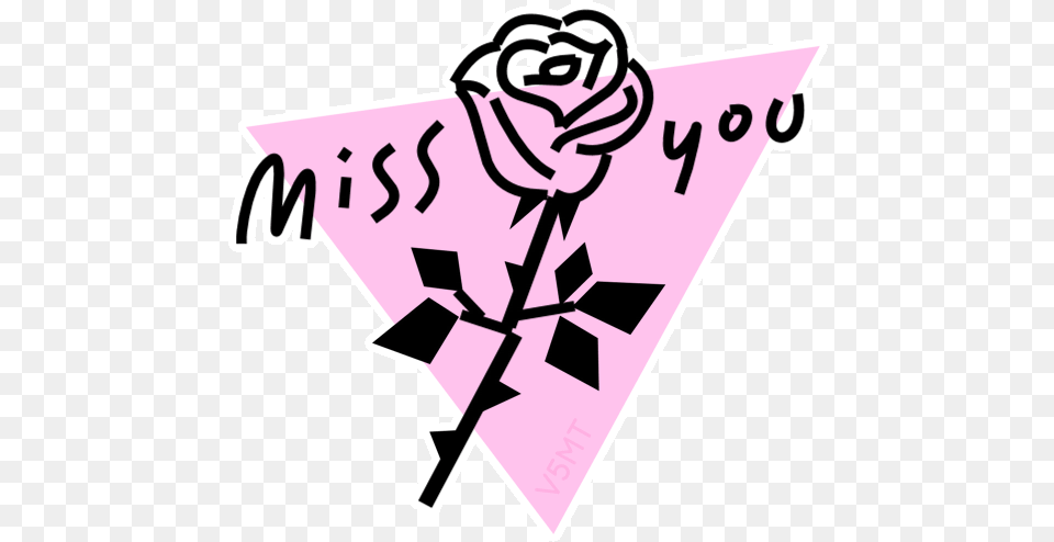 Love Image Sad Sticker, Flower, Plant, Rose, Dynamite Free Png