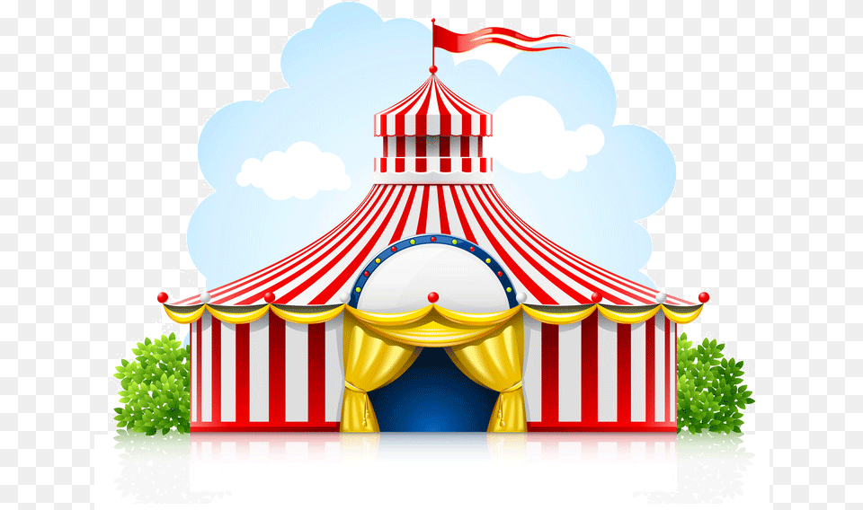 Love In The Elephant Tent Background Circus Tent Clipart, Leisure Activities Free Transparent Png
