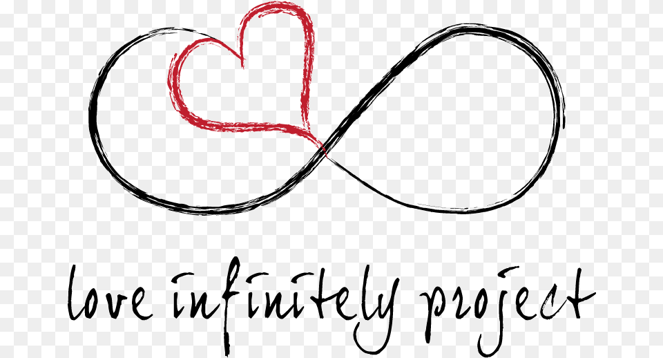Love Infinitely Infinity Symbol Heart, Text, Handwriting, Smoke Pipe Png Image