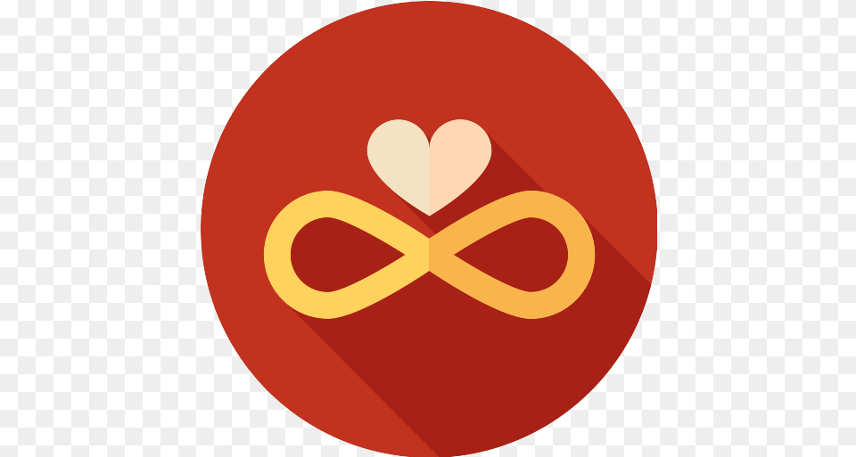 Love Infinity Icon Repo Icons Circle, Logo, Heart Png Image