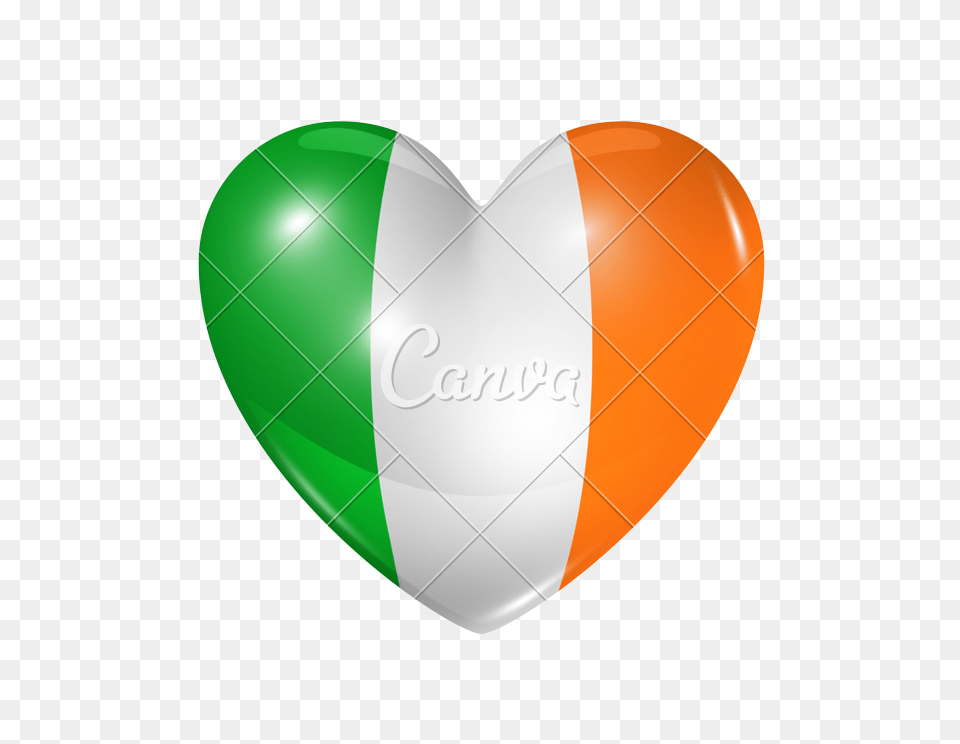 Love Ireland Heart Flag Icon Free Transparent Png