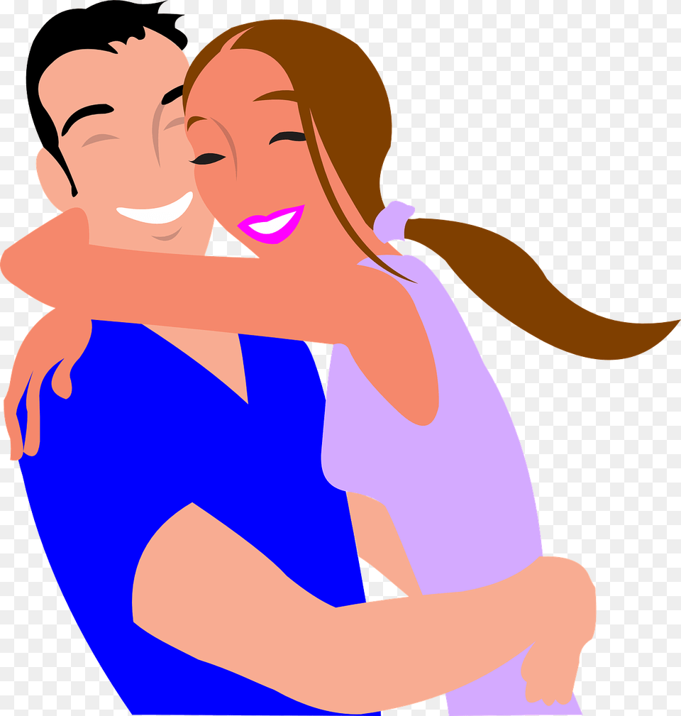 Love Is An Ever Good Night Hug Gif, Adult, Female, Person, Woman Png Image