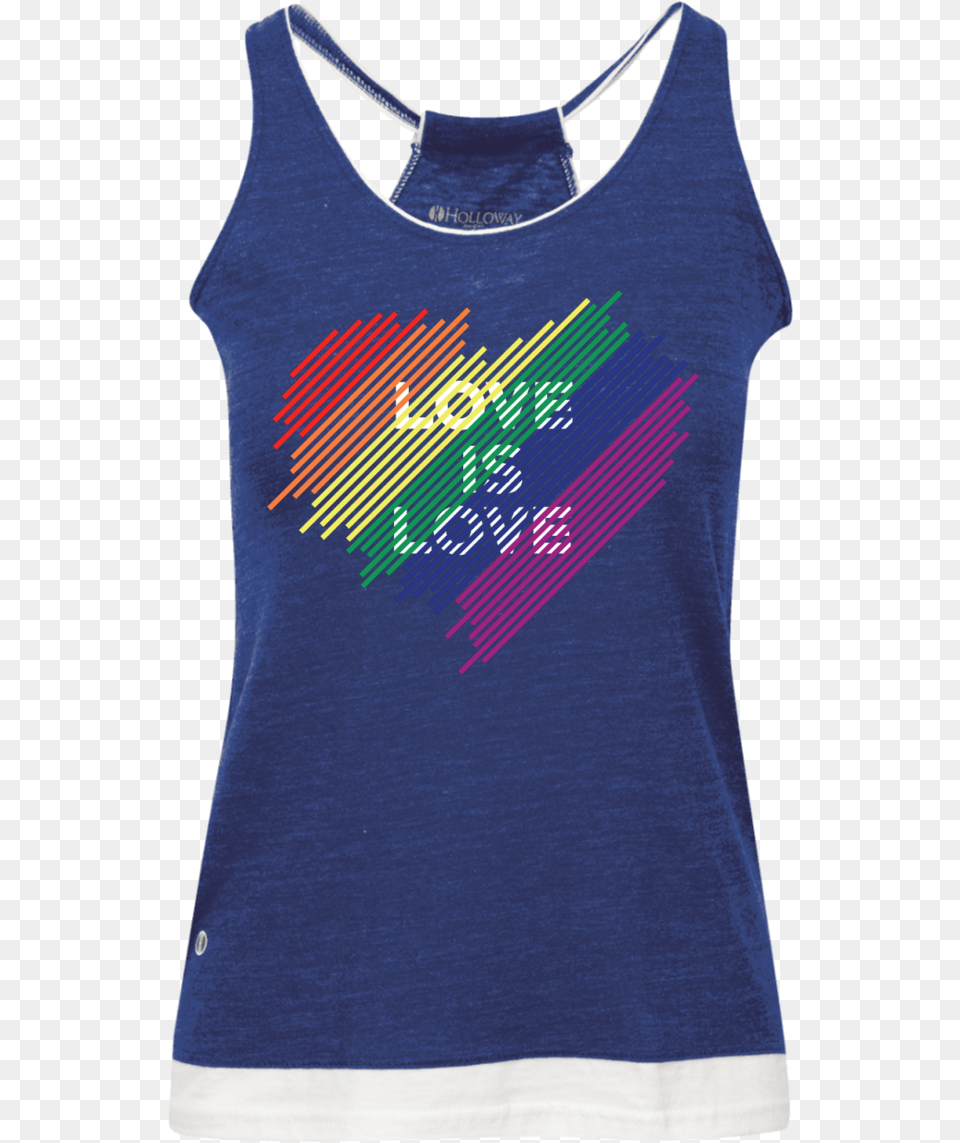 Love Is Love Heart Vintage Heathered Tank Gym Hair Don39t Care Juniors39 Vintage Heathered Tank, Clothing, T-shirt, Tank Top, Shirt Free Transparent Png