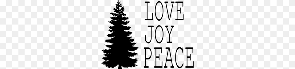 Love Joy Peace Clip Art, Gray Png