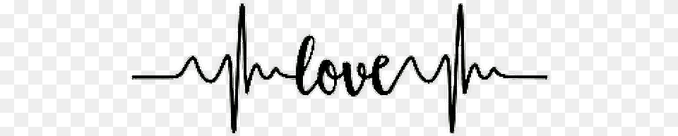 Love Kawaii Banner Amor Love Pulse, Text Png
