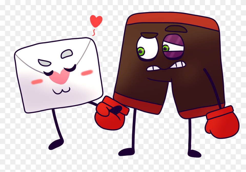 Love Letter And Boxy, Cartoon, Face, Head, Person Free Png