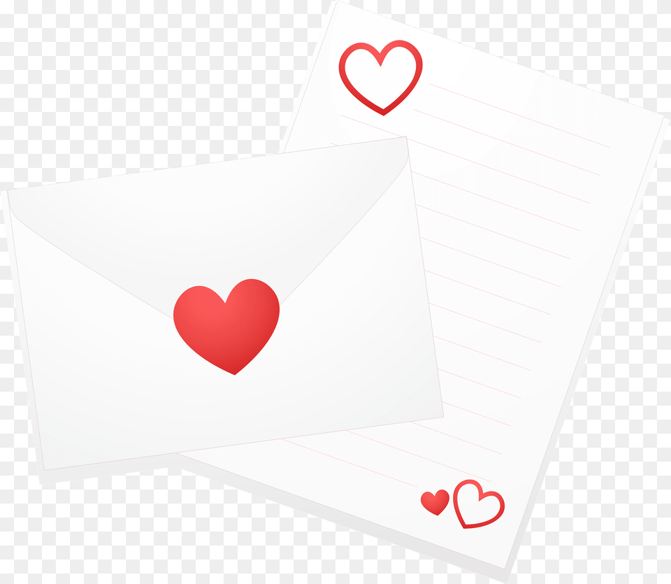 Love Letter Clipart, Envelope, Mail, White Board Free Png Download