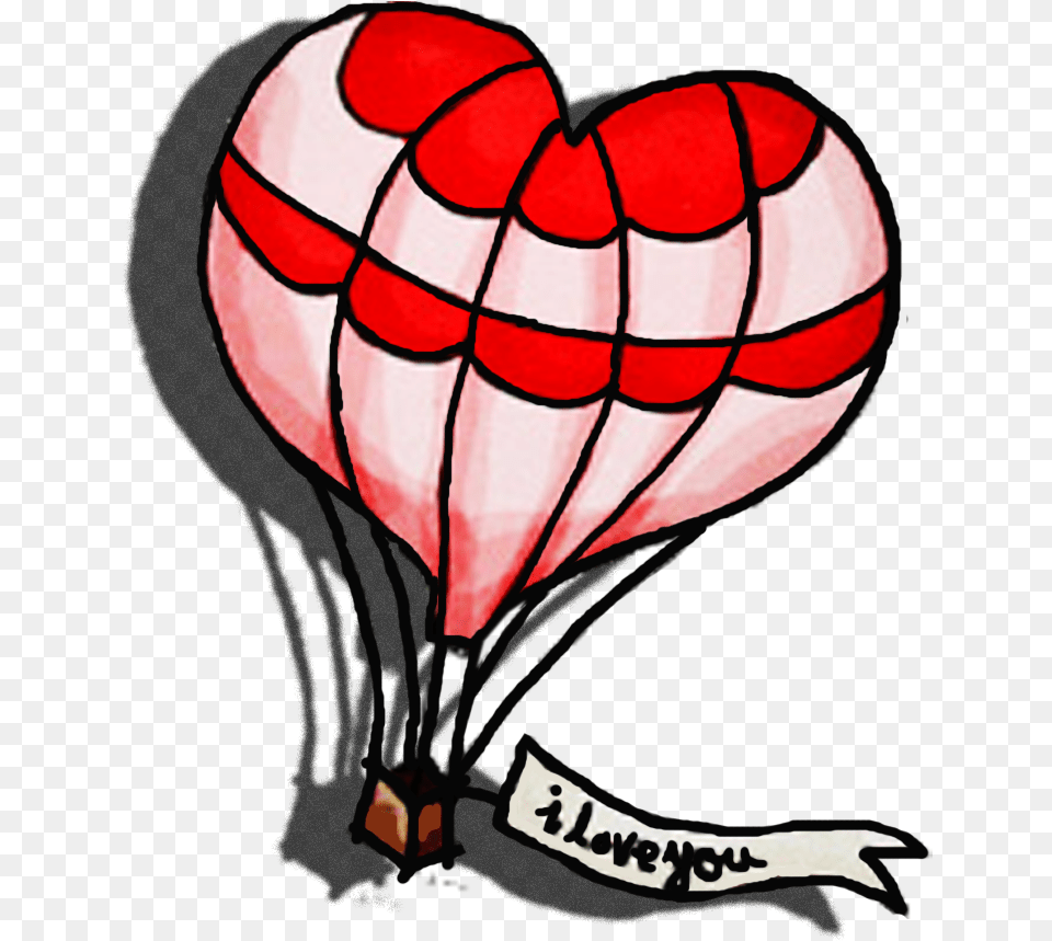 Love Letter Clipart Download Hot Air Balloon, Aircraft, Hot Air Balloon, Transportation, Vehicle Free Png