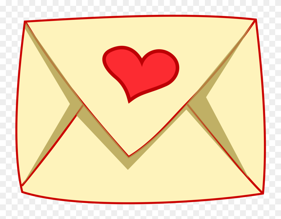 Love Letter Mail Valentines Day, Envelope Free Png Download