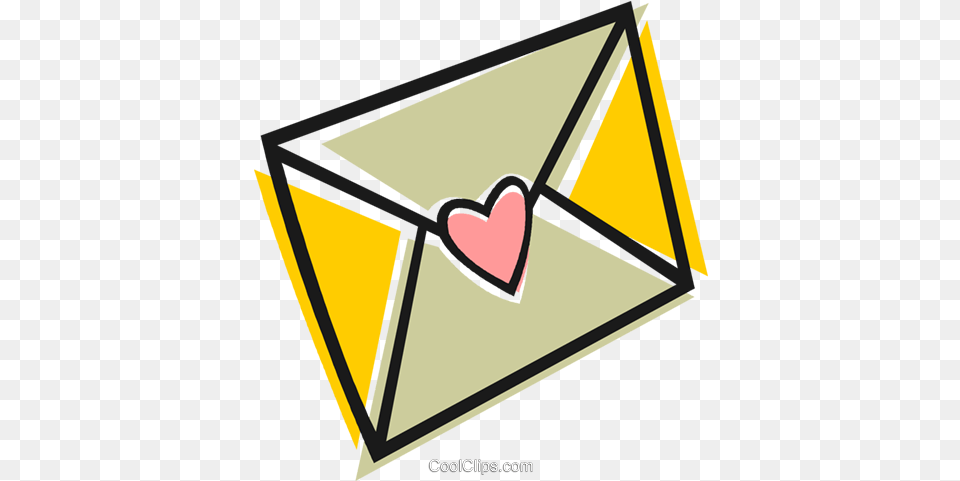 Love Letter Royalty Vector Clip Vetor Carta Em, Envelope, Mail, Blackboard Free Png Download