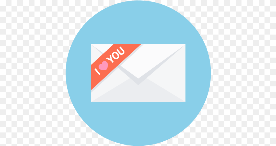 Love Letter You Valentines Day Icon Of Vertical, Envelope, Mail, Disk, Airmail Png