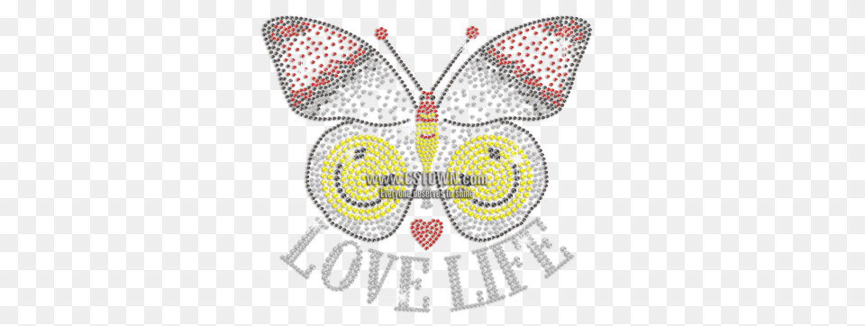 Love Life Butterfly Emoji Iron Happy, Art, Pattern, Accessories, Chandelier Free Png