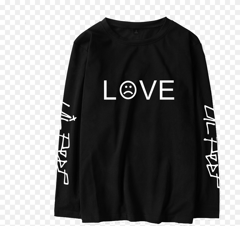 Love Lil Peep Hoodie, Clothing, Long Sleeve, Sleeve, T-shirt Png Image