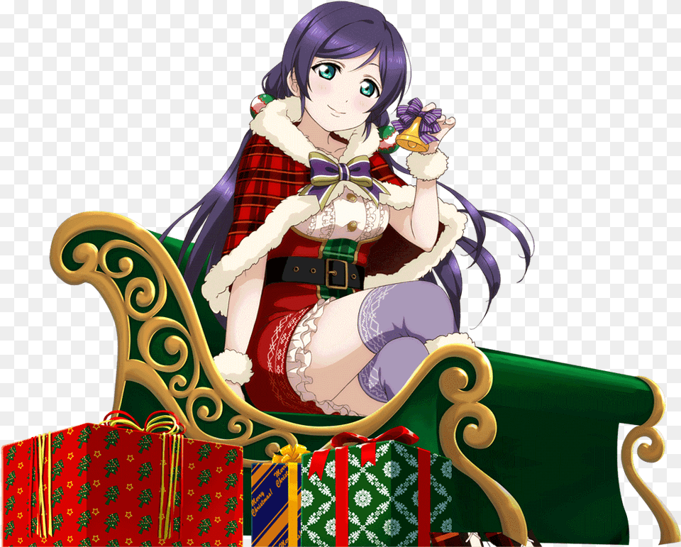 Love Live Christmas Nozomi, Adult, Person, Woman, Female Png