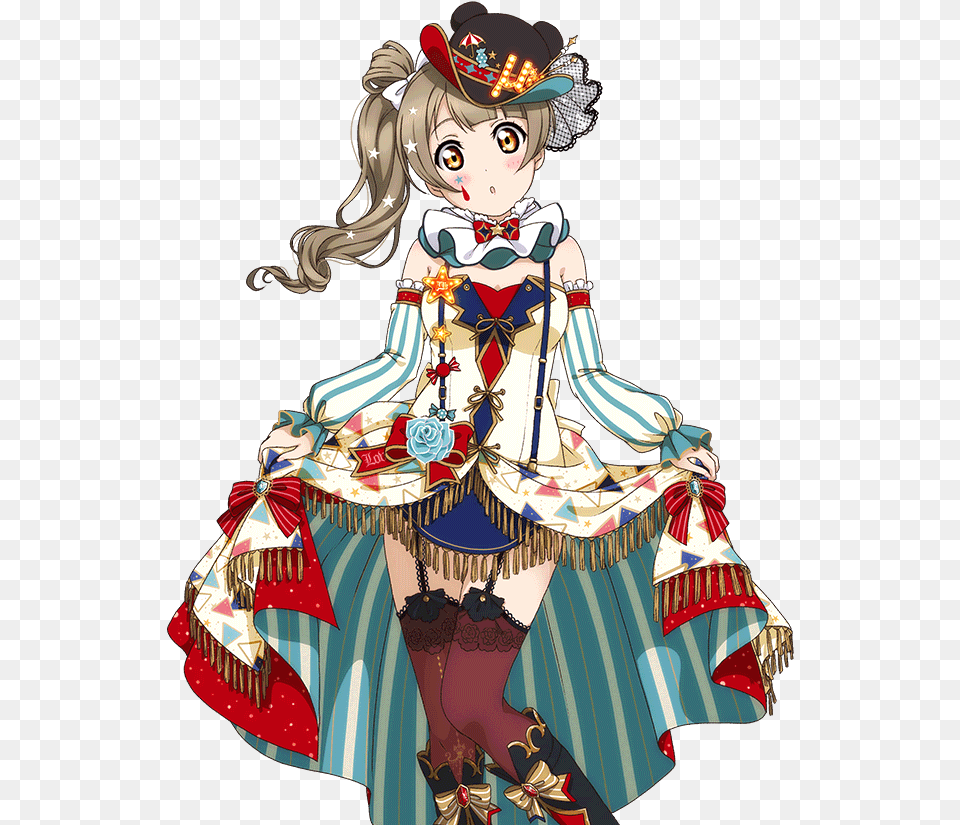 Love Live Circus Kotori, Publication, Book, Clothing, Comics Png Image