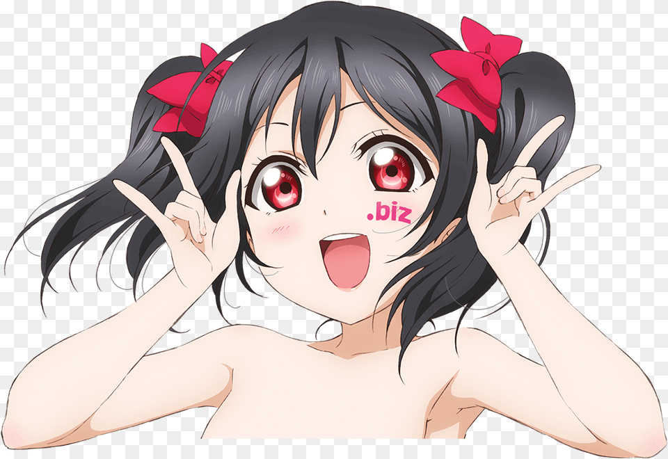 Love Live Girls Get Naked For Collaboration With A Domain Anime Girl Lewd, Book, Comics, Publication, Adult Free Png Download